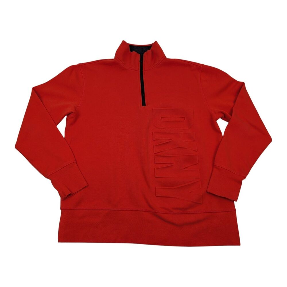 DKNY 1/4 Zip Pullover Super Soft Donna Karen New York